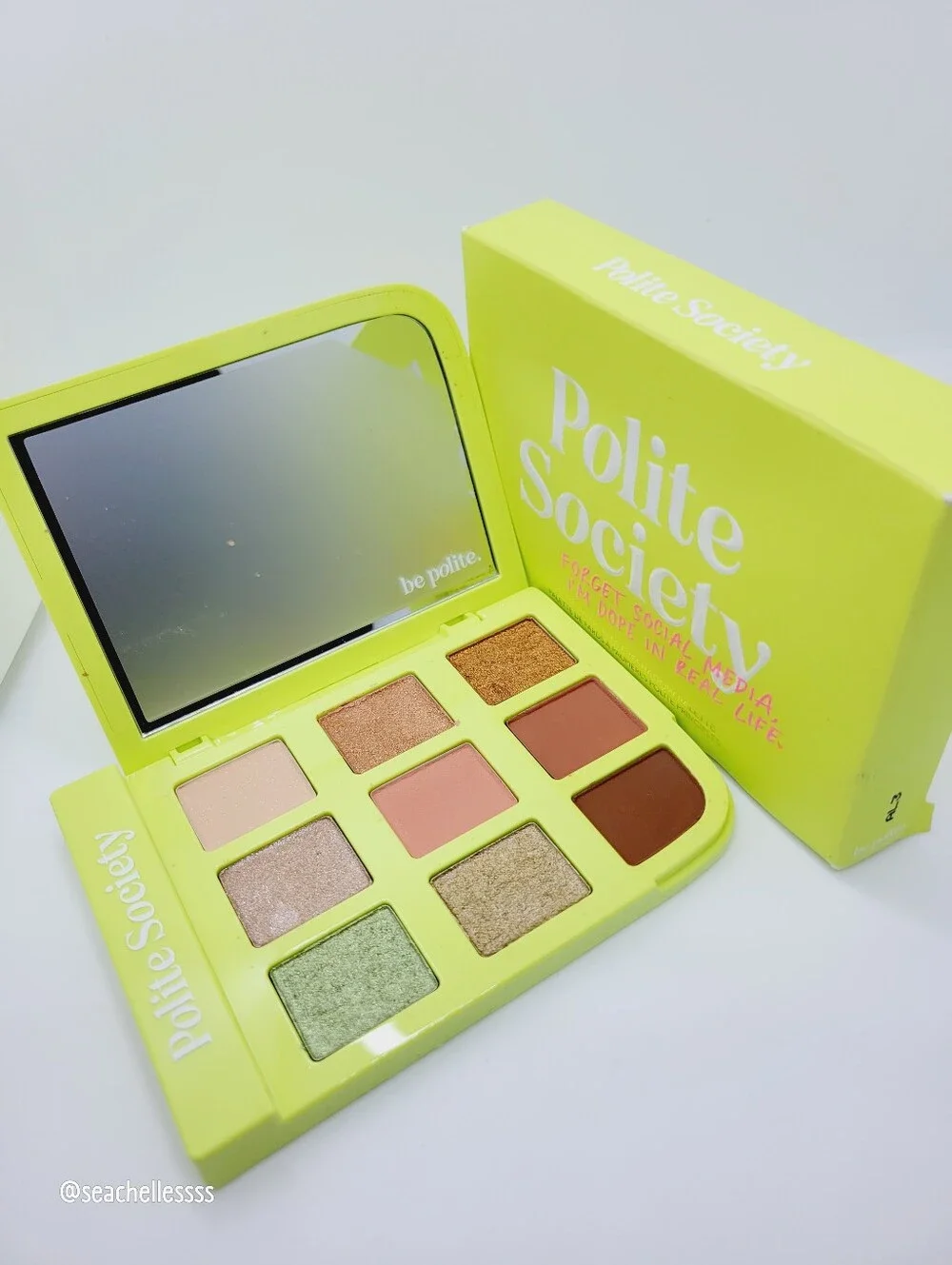 Polite Society Dope In Real Life Eyeshadow Palette Polite Principles Brand New